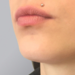 labret oro pallina