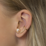 Ear Cuff Perla Orecchio